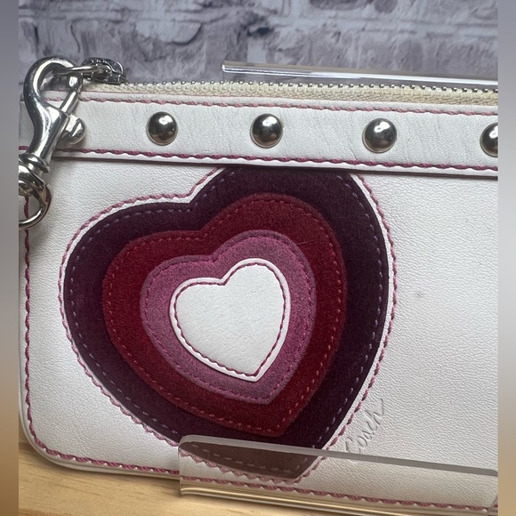 Coach Large Valentine's Wristlet - Picture 3 of 5